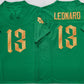 N.Dame Fighting Irish #13 Riley Leonard Green 2025 F.U.S.E. Limited Stitched Football American College Jerseys