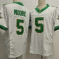 O.Ducks #5 Dakorien Moore White FUSE Football Stitched American College Jerseys
