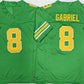 O.Ducks #8 Dillon Gabriel 2026 Green F.U.S.E. Stitched American College Jerseys