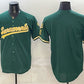 Oakland Athletics Blank 2026 Green Alternate Sacramento Celebrating 125 Years Vapor Limited Stitched Baseball Jersey
