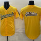 Oakland Athletics Team Big Logo 2026 Yellow Alternate Sacramento Celebrating 125 Years Vapor Limited Stitched Baseball Jerseys