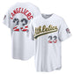 Oakland Athletics #23 Shea Langeliers 2026 All-Star Edition Stars & Stripes White Stadium Baseball Jersey