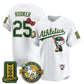 Oakland Athletics #25 Brent Rooker White Puhics Meow KT 2026 Vapor Limited Stitched Jersey