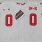 O.State Buckeyes #0 OH-IO White 2025 F.U.S.E. Limited Stitched American College Jerseys