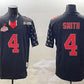 O.State Buckeyes #4 Jeremiah Smith Black 2025 CFP Final With National Champions Patch F.U.S.E. Vapor Limited Stitched Football American College Jerseys