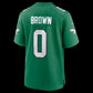 P.Eagles #0 Marquise Brown Kelly Green Alternate Game Stitched American Football Jerseys