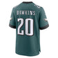 P.Eagles #20 Brian Dawkins Midnight Green Team Retired Player Game Stitched American Football Jerseys