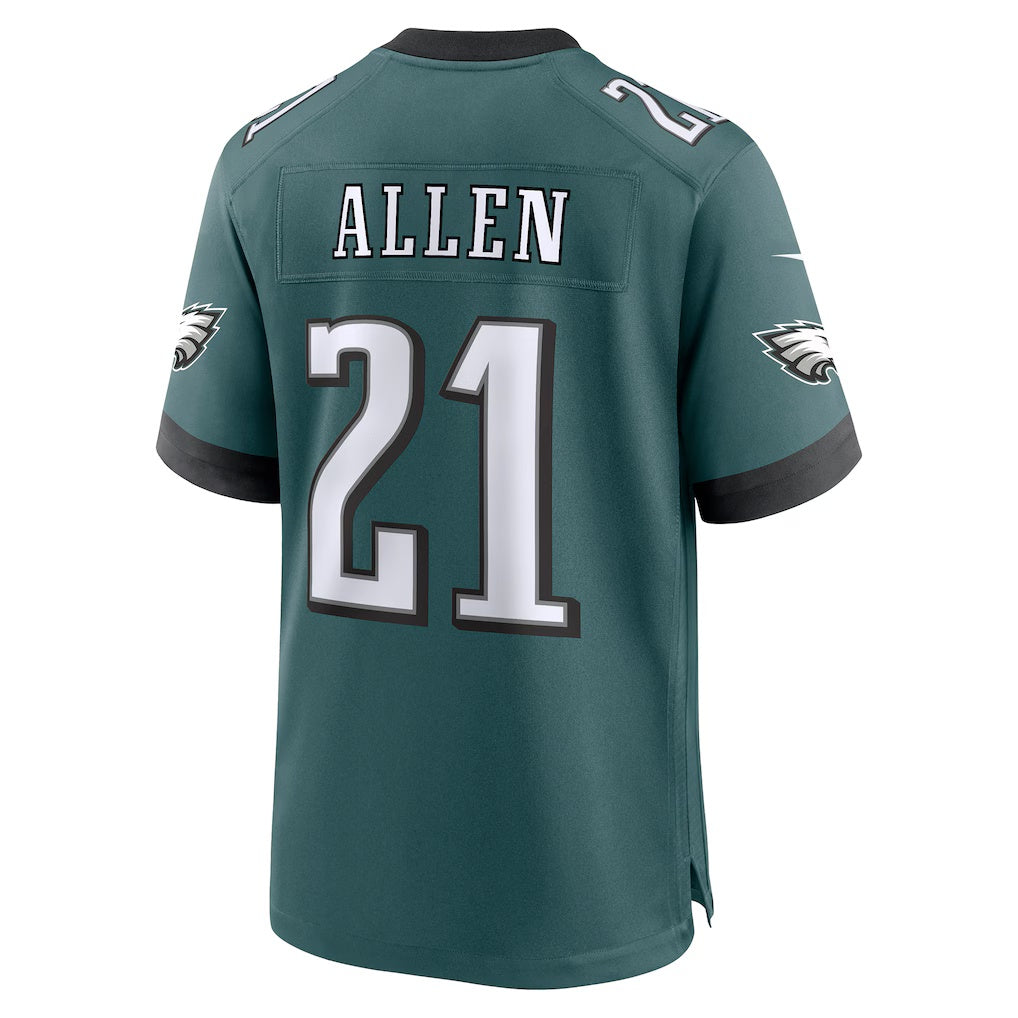 P.Eagles #21 Eric Allen Midnight Green Team Retired Player Game Stitched American Football Jerseys