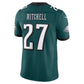 P.Eagles #27 Quinyon Mitchell Midnight Green Team Vapor F.U.S.E. Stitched Limited Football Jersey