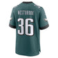 P.Eagles #36 Brian Westbrook Midnight Green Team Retired Player Game Stitched American Football Jerseys