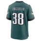 P.Eagles #38 Robert Longerbeam Midnight Green Team Game Football Jersey