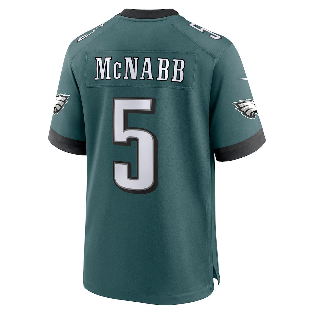 P.Eagles #5 Donovan McNabb Midnight Green Team Retired Player Game Stitched American Football Jerseys