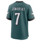 P.Eagles #7 Ron Jaworski Midnight Green Team Retired Player Game Stitched American Football Jerseys