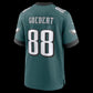 P.Eagles #88 Dallas Goedert Midnight Green Team Game Stitched Football American Jersey