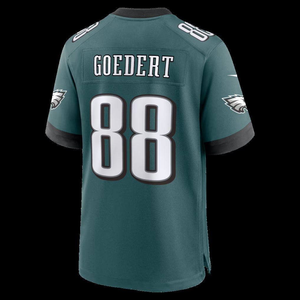 P.Eagles #88 Dallas Goedert Midnight Green Team Game Stitched Football American Jersey