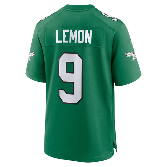 P.Eagles #9 Makai Lemon Kelly Green Alternate Game Football Jersey