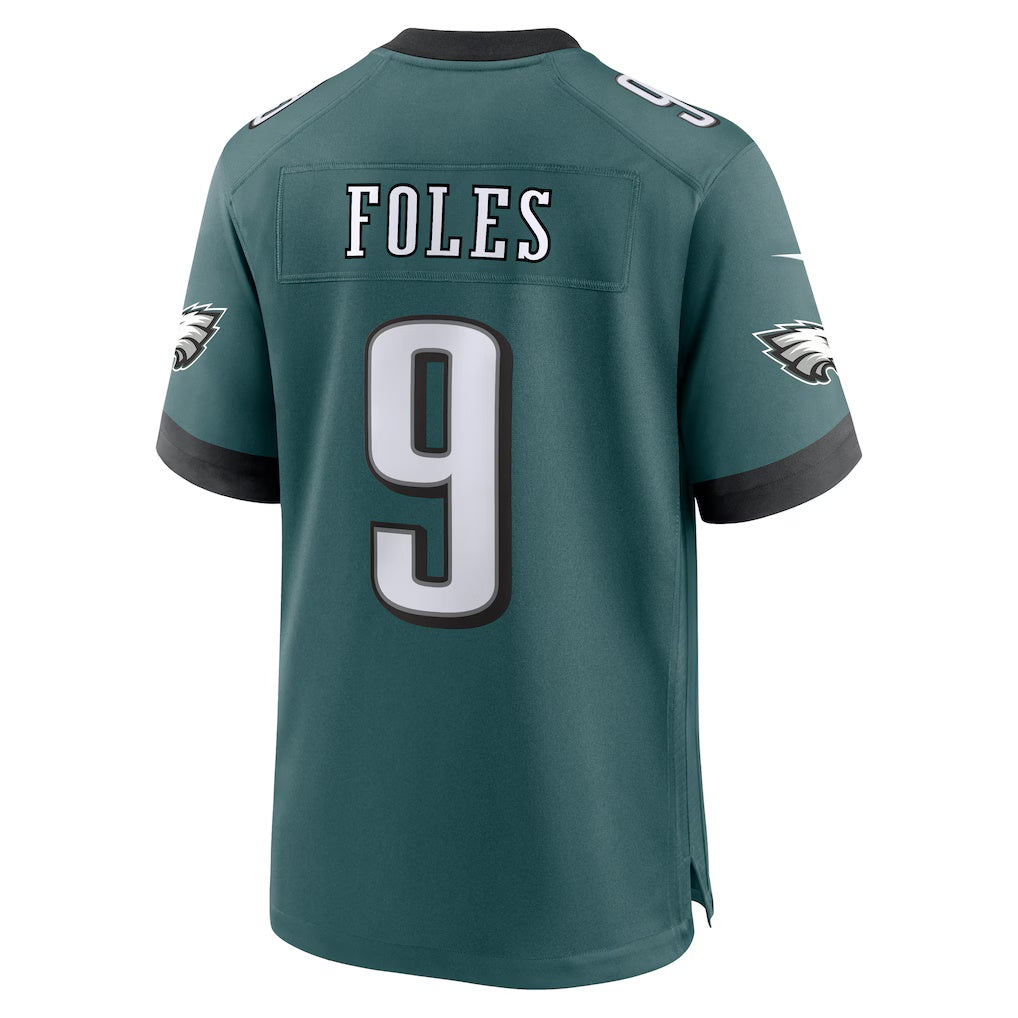 P.Eagles #9 Nick Foles Midnight Green Team Retired Player Game Stitched American Football Jerseys