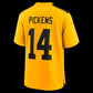 P.Steelers #14 George Pickens Gold Alternate Game Stitched American Football Jerseys