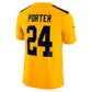 P.Steelers #24 Joey Porter Jr. Gold Alternate 1933 Throwback Vapor F.U.S.E. Limited Stitched American Football Jerseys