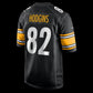 P.Steelers #82 Isaiah Hodgins Black Team Game Stitched American Football Jerseys