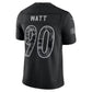P.Steelers #90 T.J. Watt Black 2026 Salute to Service Stitched Limited Football Jersey
