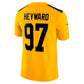 P.Steelers #97 Cameron Heyward Gold Alternate Vapor F.U.S.E. Limited Stitched American Football Jerseys