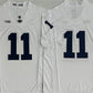 P.State Nittany Lions #11 Abdul Carter White 2024 F.U.S.E. No Name Stitched College Jerseys
