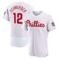 Philadelphia Phillies #12 Kyle Schwarber 2026 All-Star Game White Authentic Baseball Jersey