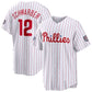 Philadelphia Phillies #12 Kyle Schwarber 2026 All-Star Game White Replica Baseball Jersey