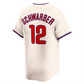 Philadelphia Phillies #12 Kyle Schwarber Cream Limited Baseball Jersey