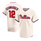 Philadelphia Phillies #12 Kyle Schwarber Cream Limited Baseball Jersey