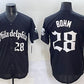Philadelphia Phillies #28 Alec Bohm Black Gothic Vapor Limited Stitched Baseball Jersey