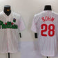 Philadelphia Phillies #28 Alec Bohm White Green Cool Base Stitched Baseball Jerseys