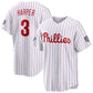 Philadelphia Phillies #3 Bryce Harper 2026 All-Star Game White Replica Baseball Jersey