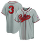 Philadelphia Phillies #3 Bryce Harper Gray 2026 Field of Dreams Stadium Baseball Jersey