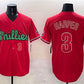 Philadelphia Phillies #3 Bryce Harper Red Phanatic Limited Stitched Baseball Jersey