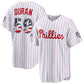 Philadelphia Phillies #59 Jhoan Duran 2026 All-Star Edition Stars & Stripes White Stadium Baseball Jersey