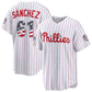 Philadelphia Phillies #61 Cristopher S¨¢nchez 2026 All-Star Edition Stars & Stripes White Stadium Baseball Jersey