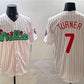 Philadelphia Phillies #7 Trea Turner White Phanatic Cool Base Stitched Baseball Jersey