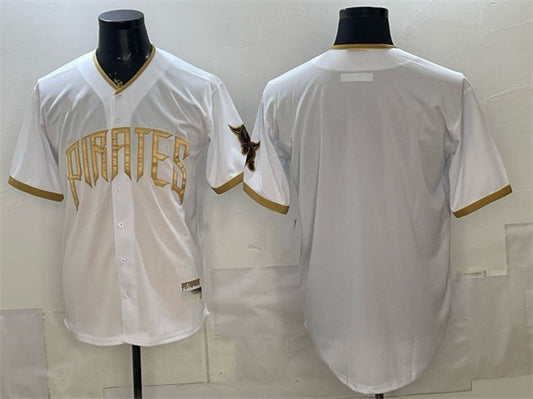 Pittsburgh Pirates Blank White 2026 City Connect Stadium Stitched Baseball Jersey
