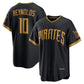 Pittsburgh Pirates #10 Bryan Reynolds Black 2026 City Connect Stadium Stitched Baseball Jersey