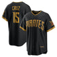 Pittsburgh Pirates #15 Oneil Cruz Black 2026 City Connect Stadium Stitched Baseball Jersey