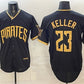 Pittsburgh Pirates #23 Mitch Keller Black 2026 City Connect Stadium Stitched Baseball Jersey