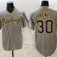 Pittsburgh Pirates #30 Paul Skenes Gray Limited Stitched Baseball Jersey