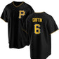 Pittsburgh Pirates #6 Konnor Griffin Black Cool Base Stitched Baseball Jersey