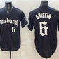 Pittsburgh Pirates #6 Konnor Griffin Black 'Gothic Steel City Edition' Vapor Limited Stitched Baseball Jersey