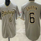Pittsburgh Pirates #6 Konnor Griffin Grey Limited Stitched Baseball Jersey