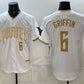 Pittsburgh Pirates #6 Konnor Griffin White 2026 City Connect Stadium Stitched Baseball Jersey