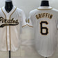 Pittsburgh Pirates #6 Konnor Griffin White Cool Base Stitched Baseball Jersey