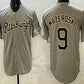 Pittsburgh Pirates #9 Bill Mazeroski Grey Limited Stitched Baseball Jersey